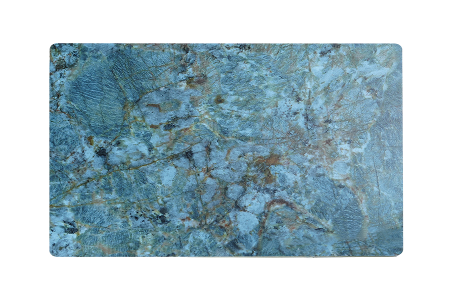 1220 Wide * 8mm Thickness Frosted Skin-Friendly Indoor-Outdoor Waterproof WPC Solid Wall Panel