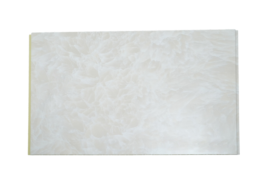400 * 9mm V-Joint Marble Texture Buckle Quick-Install WPC Hollow Wall Panel